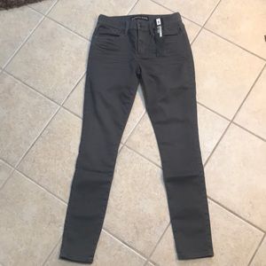 NWT Express Jean leggings grey sz 4R